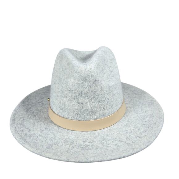 Lack of Color The Mack Womens Medium NEW Speckled Gray Soft Wool Tall Wide Brim main image 7